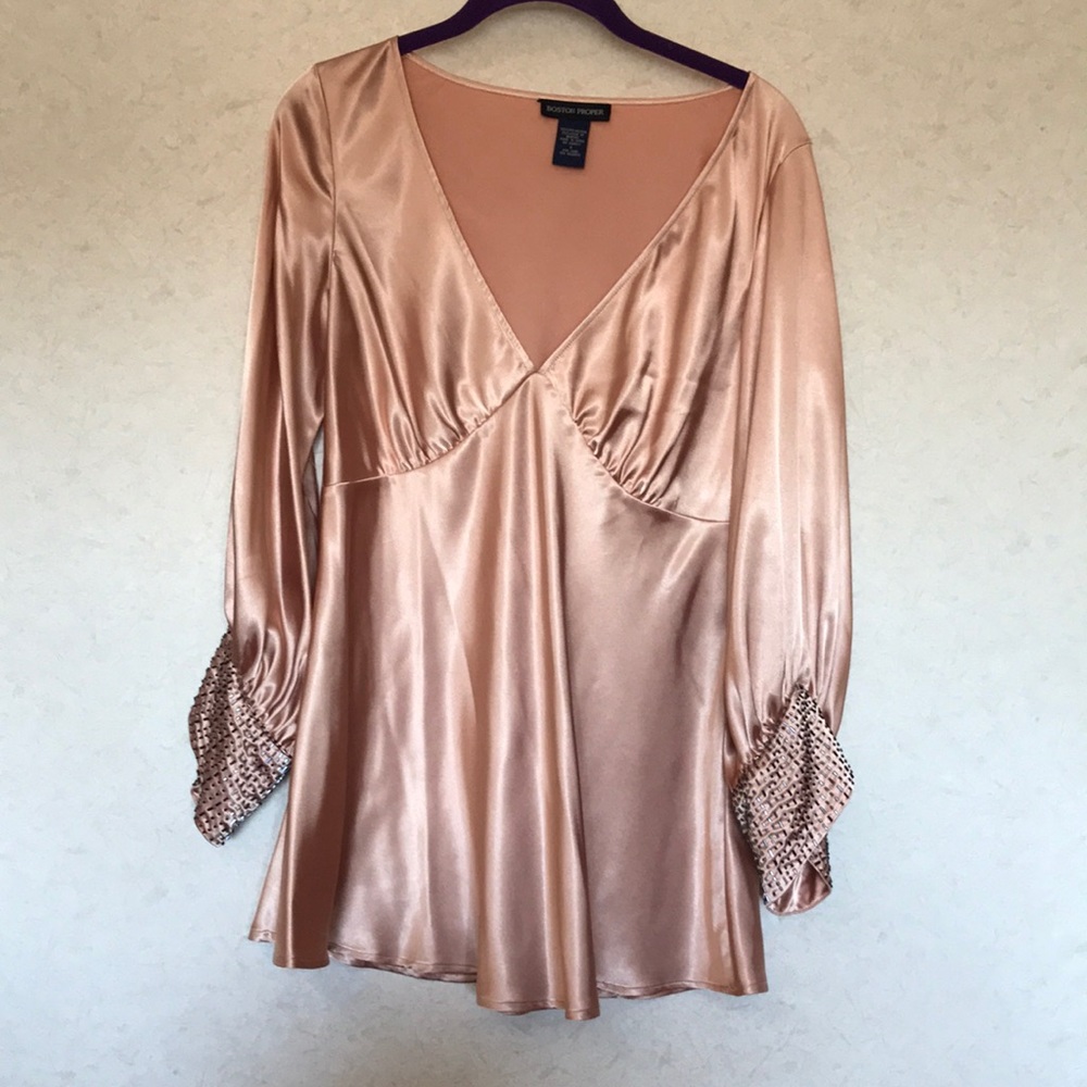 Boston proper satin top